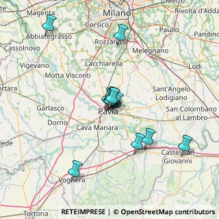 Mappa Pavia, 27100 Pavia PV, Italia (11.00615)
