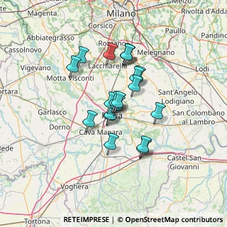 Mappa Pavia, 27100 Pavia PV, Italia (10.0075)