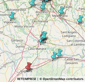 Mappa Viale Bligny, 27100 Pavia PV, Italia (20.798)