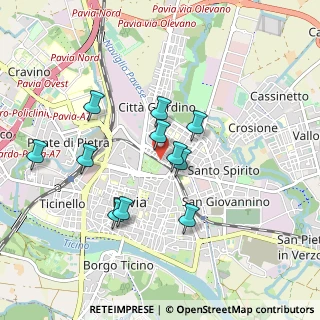 Mappa Pavia, 27100 Pavia PV, Italia (0.79909)