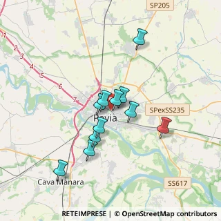 Mappa Pavia, 27100 Pavia PV, Italia (2.83273)