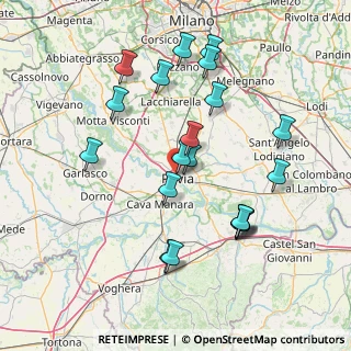 Mappa Via Fabio Filzi, 27100 Pavia PV, Italia (15.446)