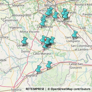 Mappa Via Fabio Filzi, 27100 Pavia PV, Italia (14.925)