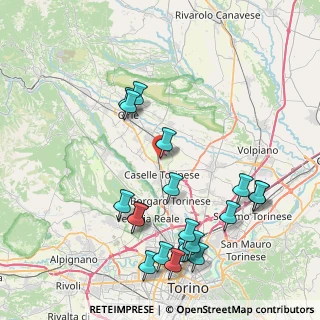 Mappa Torino Airport, 10072 Torino TO, Italia (9.322)