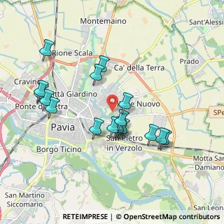 Mappa Strada Rosio, 27100 Pavia PV, Italia (1.77765)