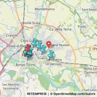 Mappa Strada Rosio, 27100 Pavia PV, Italia (1.7525)