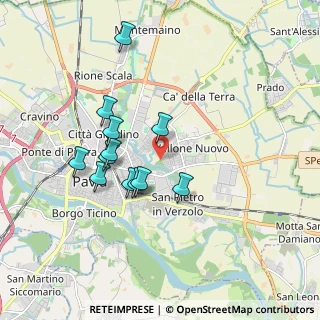 Mappa Strada Rosio, 27100 Pavia PV, Italia (1.61)