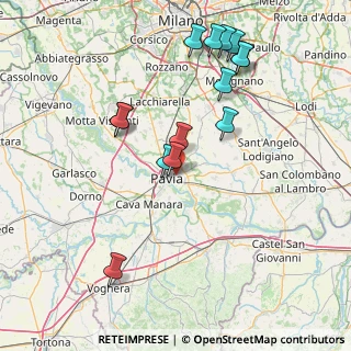 Mappa Strada Rosio, 27100 Pavia PV, Italia (16.42429)