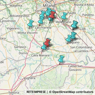 Mappa Strada Rosio, 27100 Pavia PV, Italia (16.8035)
