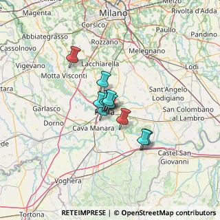 Mappa Strada Rosio, 27100 Pavia PV, Italia (7.30455)