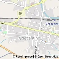 Mapa Crescentino