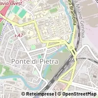 Mapa Pavia