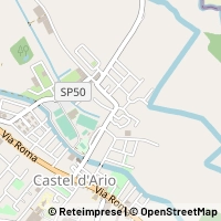 Mapa Castel d'Ario