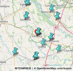 Mappa Via Giosuè Carducci, 27026 Garlasco PV, Italia (8.812)