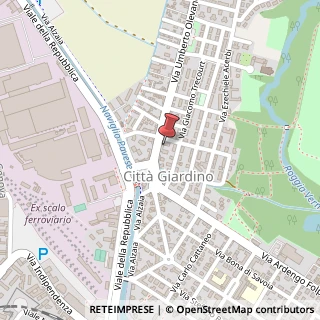 Mappa Via Umberto Olevano, 3, 27100 Pavia, Pavia (Lombardia)