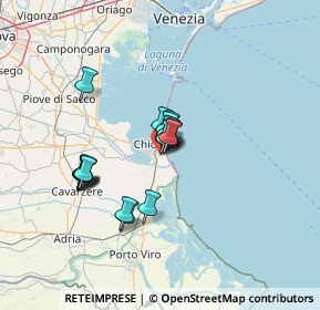 Mappa Via Tiglio, 30015 Chioggia VE, Italia (10.01833)