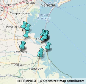 Mappa Via Tiglio, 30015 Chioggia VE, Italia (7.4575)