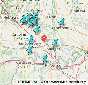 Mappa Via Vincenzo Bellini, 26841 Casalpusterlengo LO, Italia (14.80647)