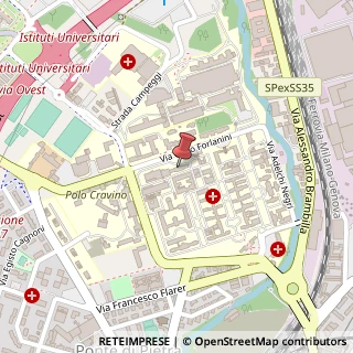 Mappa Viale Camillo Golgi, 19, 27100 Pavia, Pavia (Lombardia)