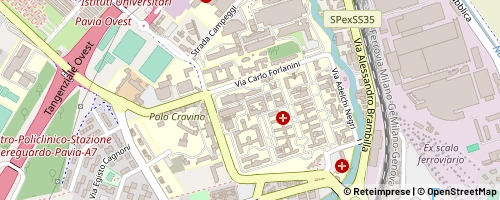Mappa Pavia