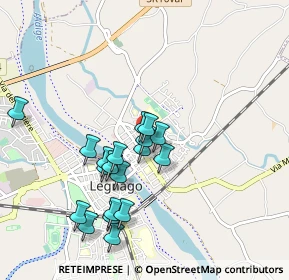 Mappa Piazza Costituzione, 37045 Legnago VR, Italia (0.87263)