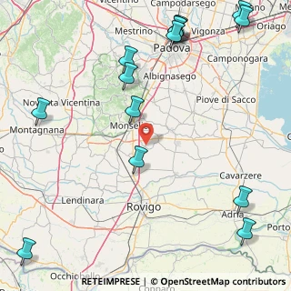 Mappa Via Aldo Moro, 35020 Pozzonovo PD, Italia (24.24857)