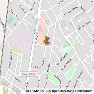 Mappa Via Cesare Pavese,  1, 46047 Porto Mantovano, Mantova (Lombardia)