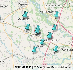 Mappa Via Santa Lucia, 27026 Garlasco PV, Italia (5.19867)