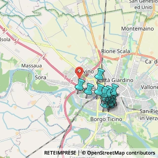 Mappa Via de Pascalis Luciano, 27100 Pavia PV, Italia (1.848)