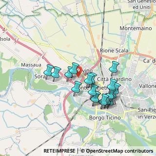 Mappa Via de Pascalis Luciano, 27100 Pavia PV, Italia (1.63579)