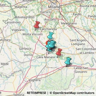 Mappa Via de Pascalis Luciano, 27100 Pavia PV, Italia (7.69091)