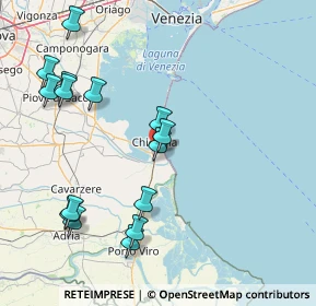 Mappa Vicolo Rovere, 30015 Chioggia VE, Italia (17.91133)