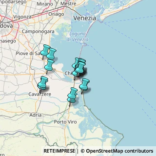 Mappa Via Vega, 30015 Chioggia VE, Italia (7.707)