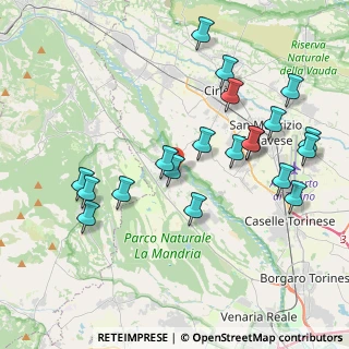 Mappa Via Don Marchisone, 10070 Robassomero TO, Italia (4.2185)