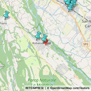 Mappa Via Don Marchisone, 10070 Robassomero TO, Italia (4.043)