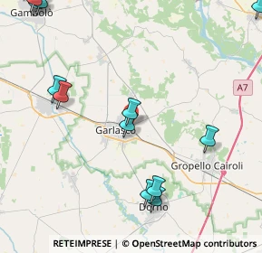 Mappa Garlasco, 27026 Garlasco PV, Italia (6.08143)