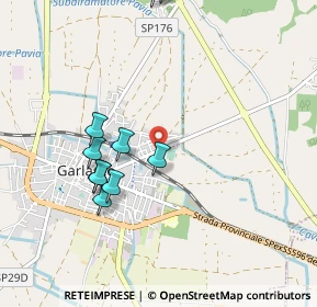 Mappa Garlasco, 27026 Garlasco PV, Italia (1.08818)