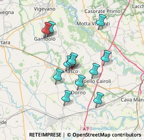 Mappa Garlasco, 27026 Garlasco PV, Italia (6.03462)