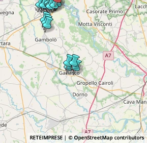 Mappa Garlasco, 27026 Garlasco PV, Italia (10.8575)