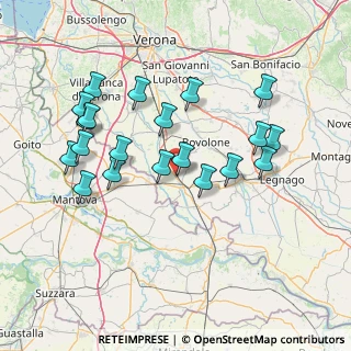 Mappa Via Statale, 37054 Nogara VR, Italia (14.89)