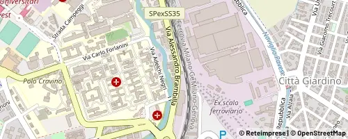 Mappa Pavia