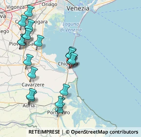 Mappa Viale Zeno Nicolò, 30015 Chioggia VE, Italia (17.172)