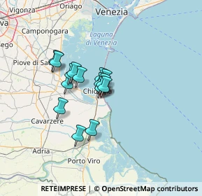 Mappa Viale Zeno Nicolò, 30015 Chioggia VE, Italia (8.566)