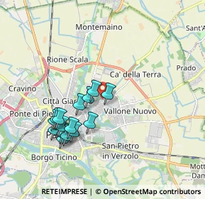 Mappa Via Basilicata, 27100 Pavia PV, Italia (1.77467)