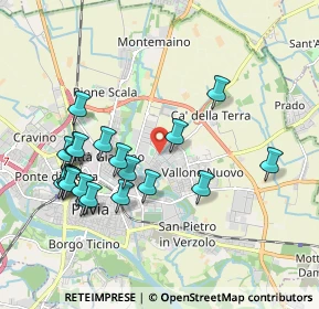 Mappa Via Basilicata, 27100 Pavia PV, Italia (1.9955)