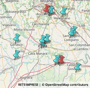 Mappa Via Basilicata, 27100 Pavia PV, Italia (16.65133)