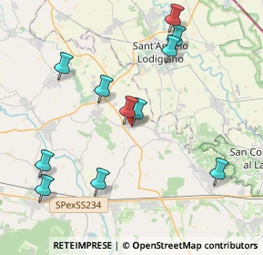 Mappa Via Vittorio Veneto, 27010 Inverno e Monteleone PV, Italia (4.28909)