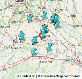 Mappa Via Vittorio Veneto, 27010 Inverno e Monteleone PV, Italia (11.2985)