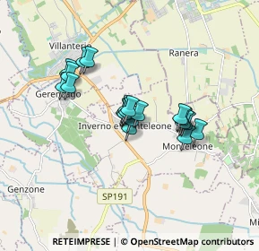 Mappa Via Vittorio Veneto, 27010 Inverno e Monteleone PV, Italia (1.241)