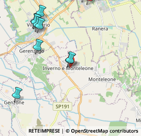 Mappa Via Vittorio Veneto, 27010 Inverno e Monteleone PV, Italia (3.2035)